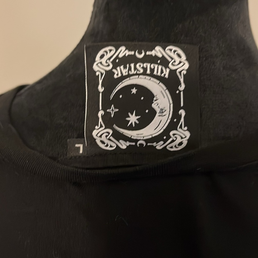 Killstar Black Graphic Long Sleeve Top - Picture 6 of 6